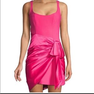 Cinq a Sept Waverly Dress in Hot Pink
